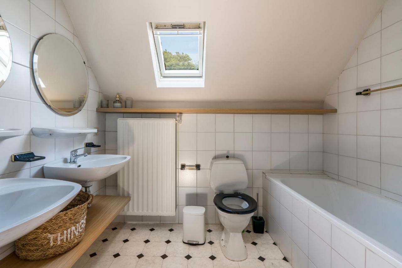 Fantastische Vakantiewoning Aan Het Bos Wingene Esterno foto